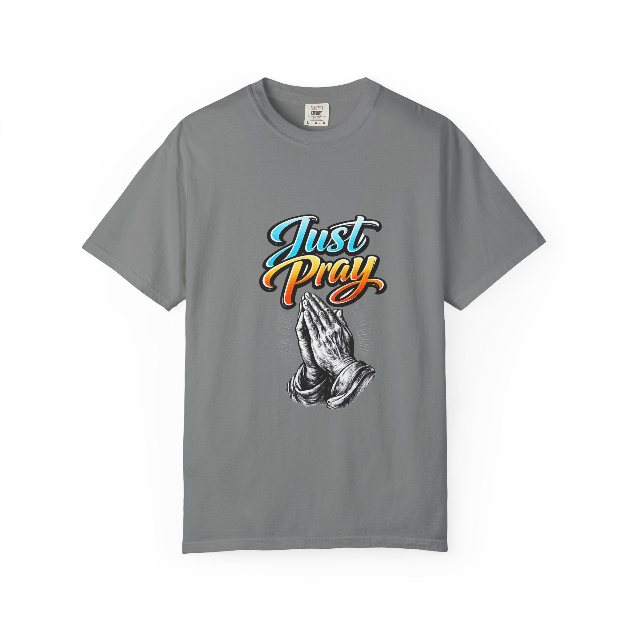 Just Pray T-Shirt — Praying Hands Graphic Tee