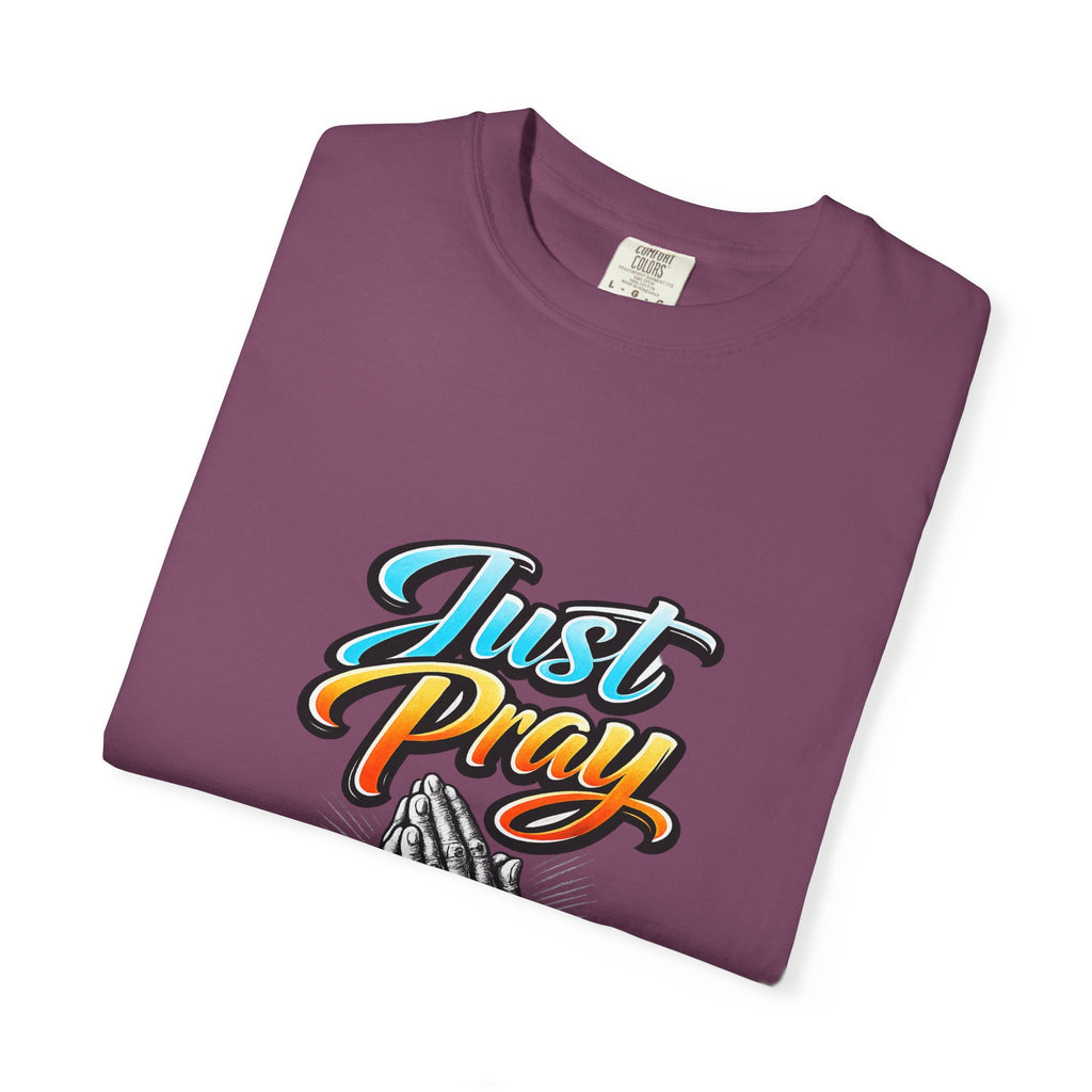 Just Pray T-Shirt — Praying Hands Graphic Tee