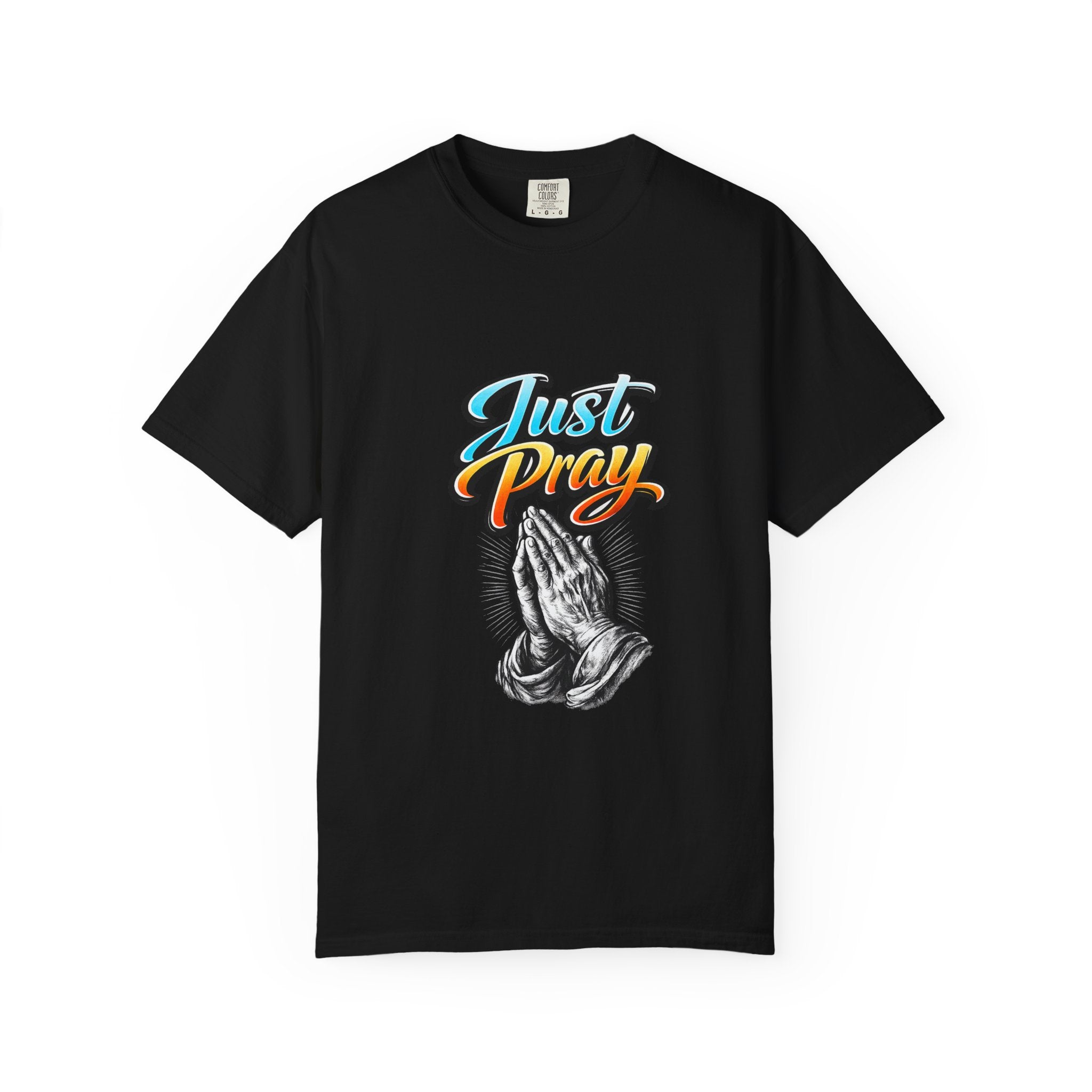 Just Pray T-Shirt — Praying Hands Graphic Tee