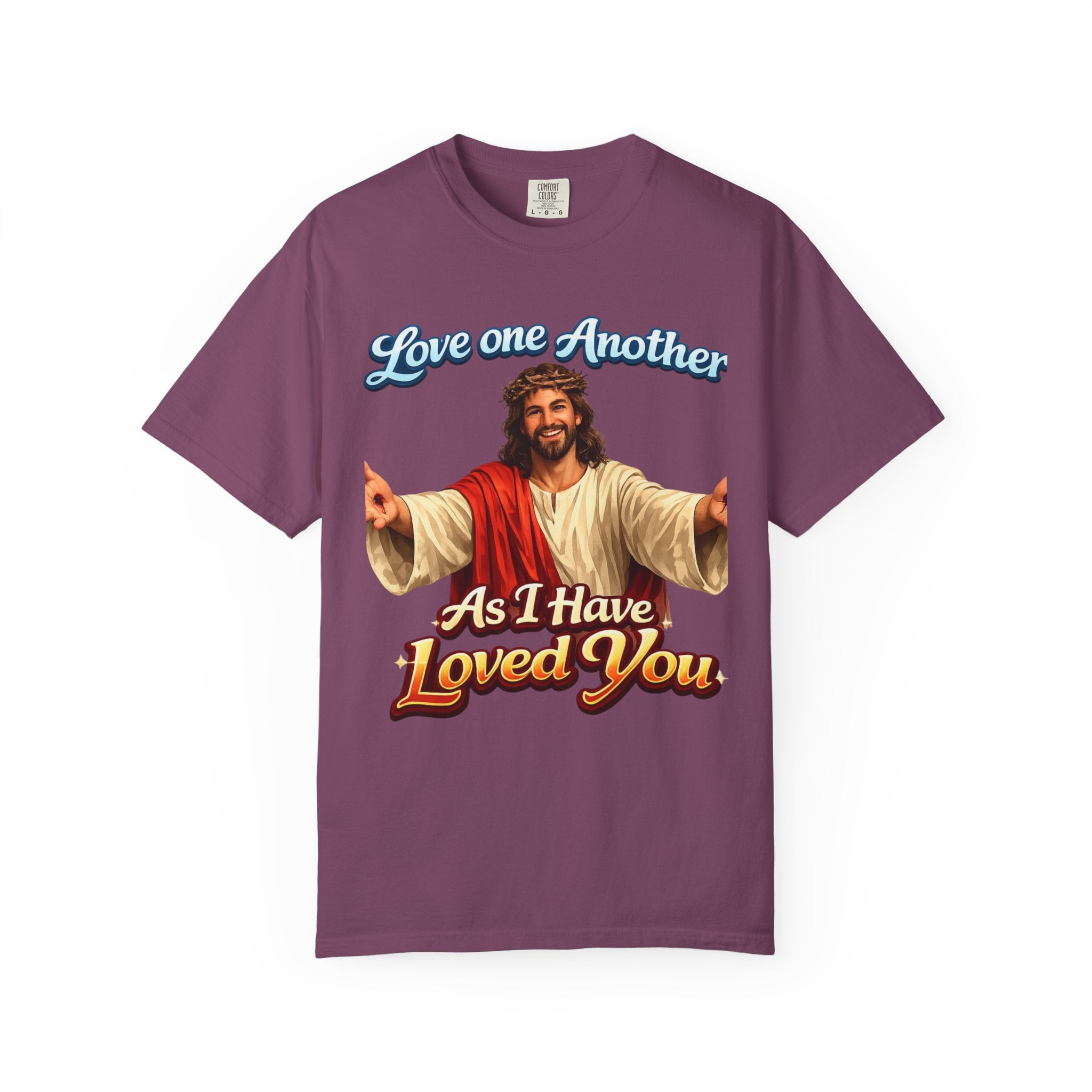 Jesus "Love One Another" Heavyweight T-Shirt