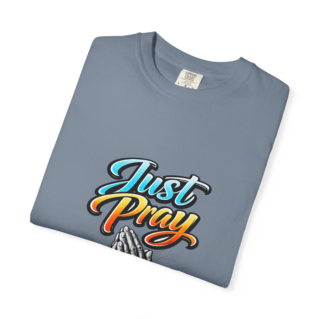 Just Pray T-Shirt — Praying Hands Graphic Tee