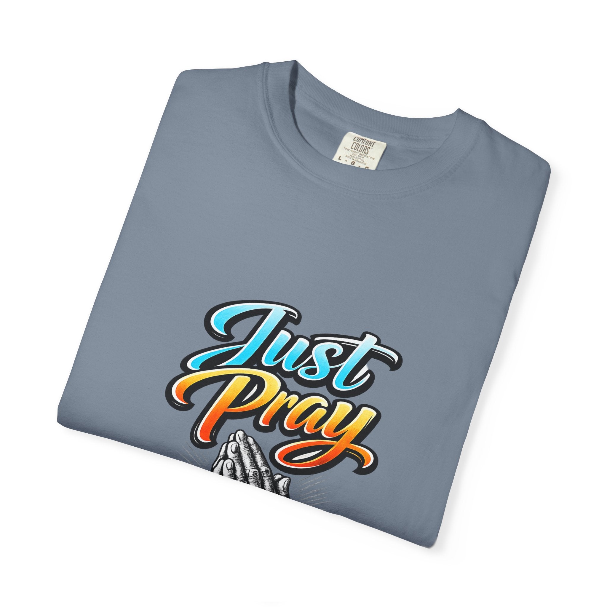 Just Pray T-Shirt — Praying Hands Graphic Tee