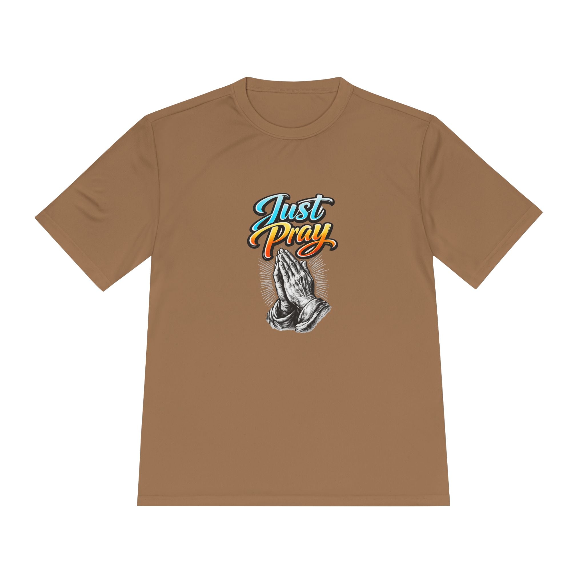 Just Pray Graphic Tee – Praying Hands Faith T-Shirt
