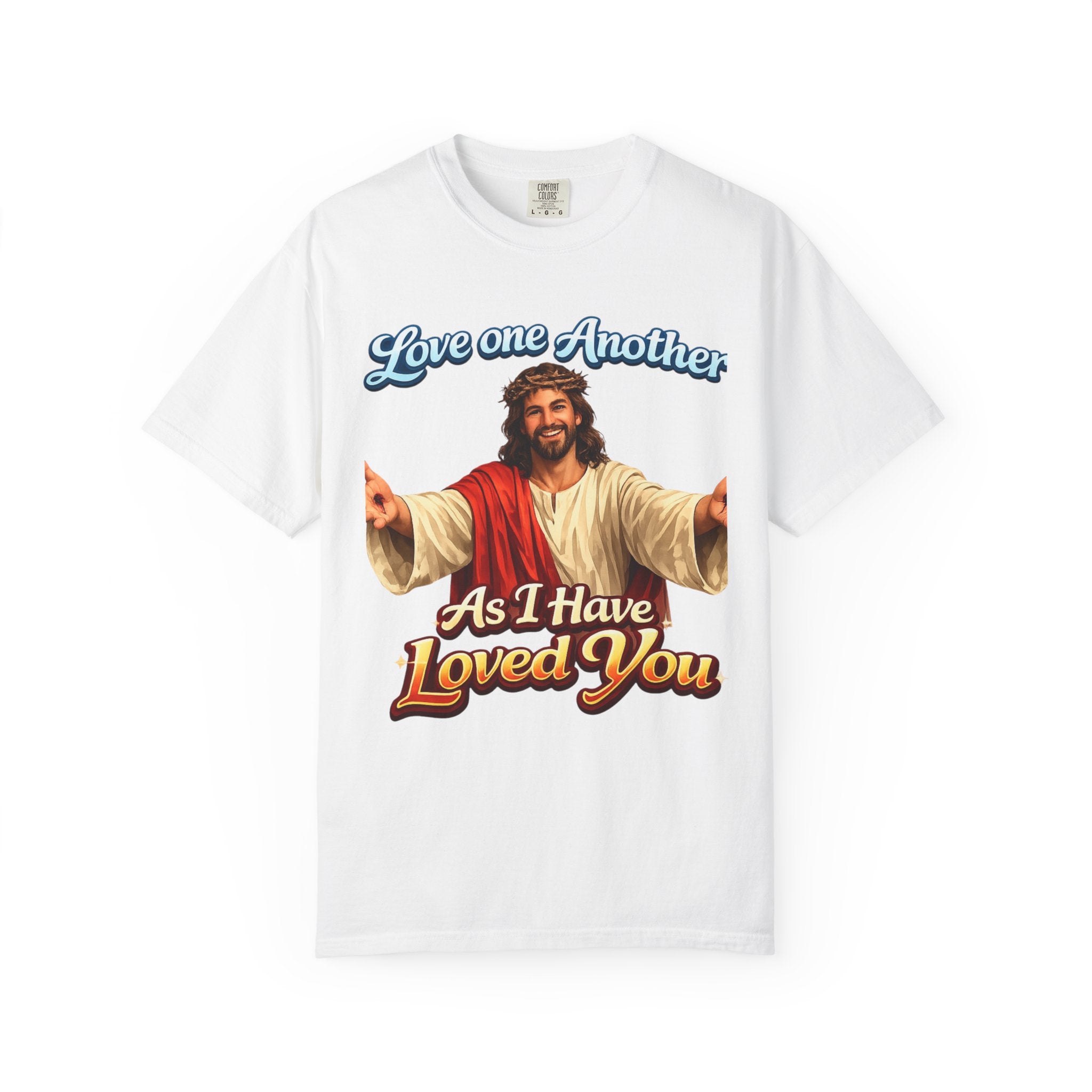 Jesus "Love One Another" Heavyweight T-Shirt