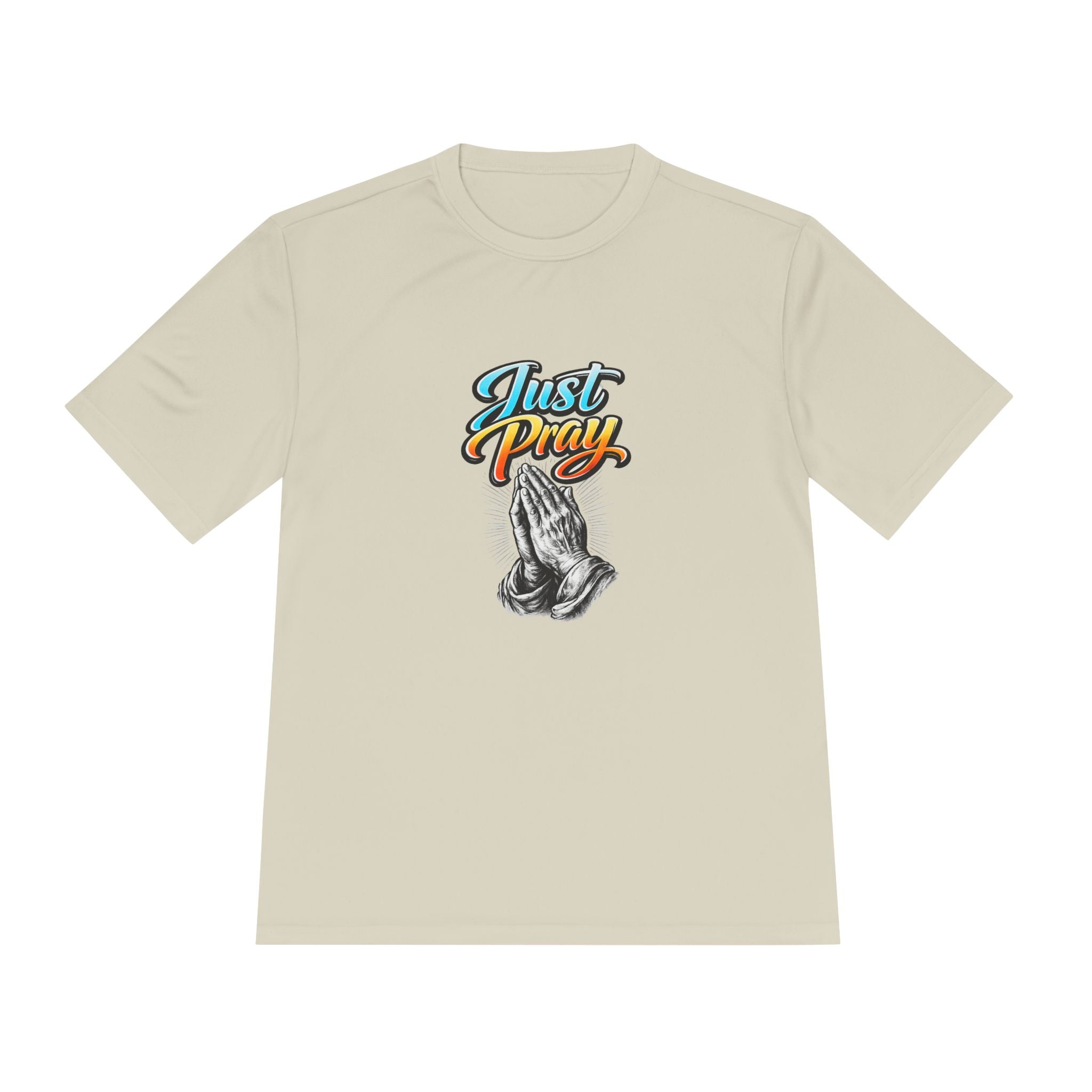 Just Pray Graphic Tee – Praying Hands Faith T-Shirt