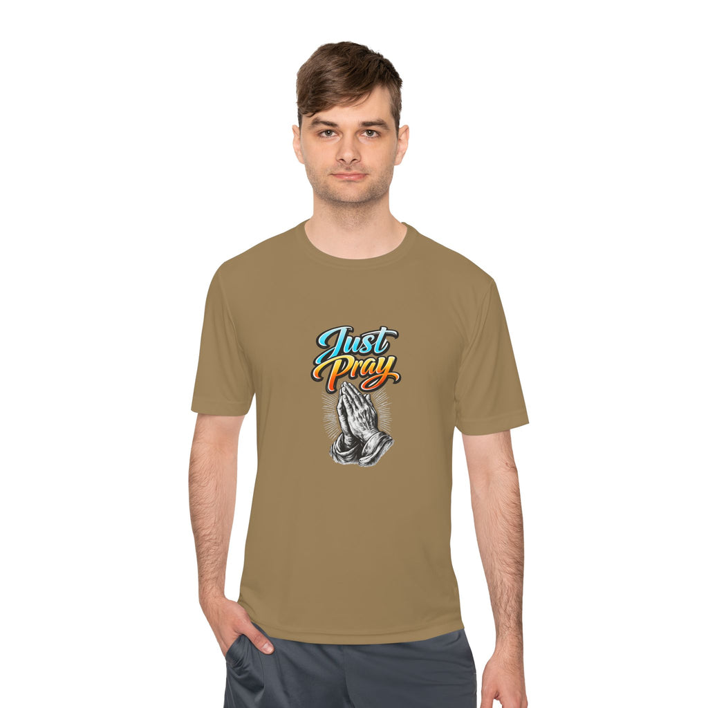 Just Pray Graphic Tee – Praying Hands Faith T-Shirt