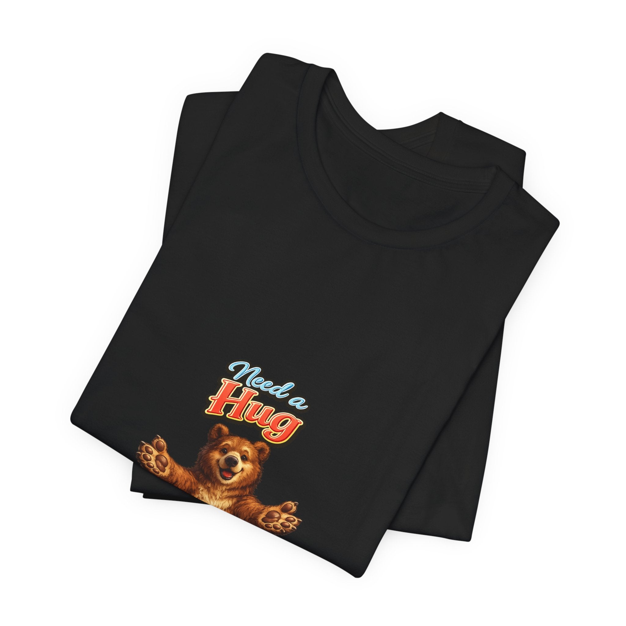 Bear Hug Tee — Cute Vintage Bear "Hug" Graphic T-Shirt