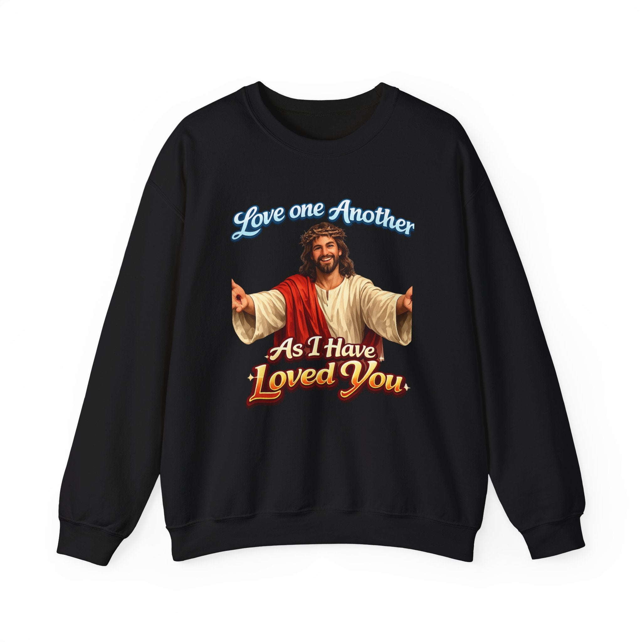 Jesus "Love One Another" Crewneck Sweatshirt