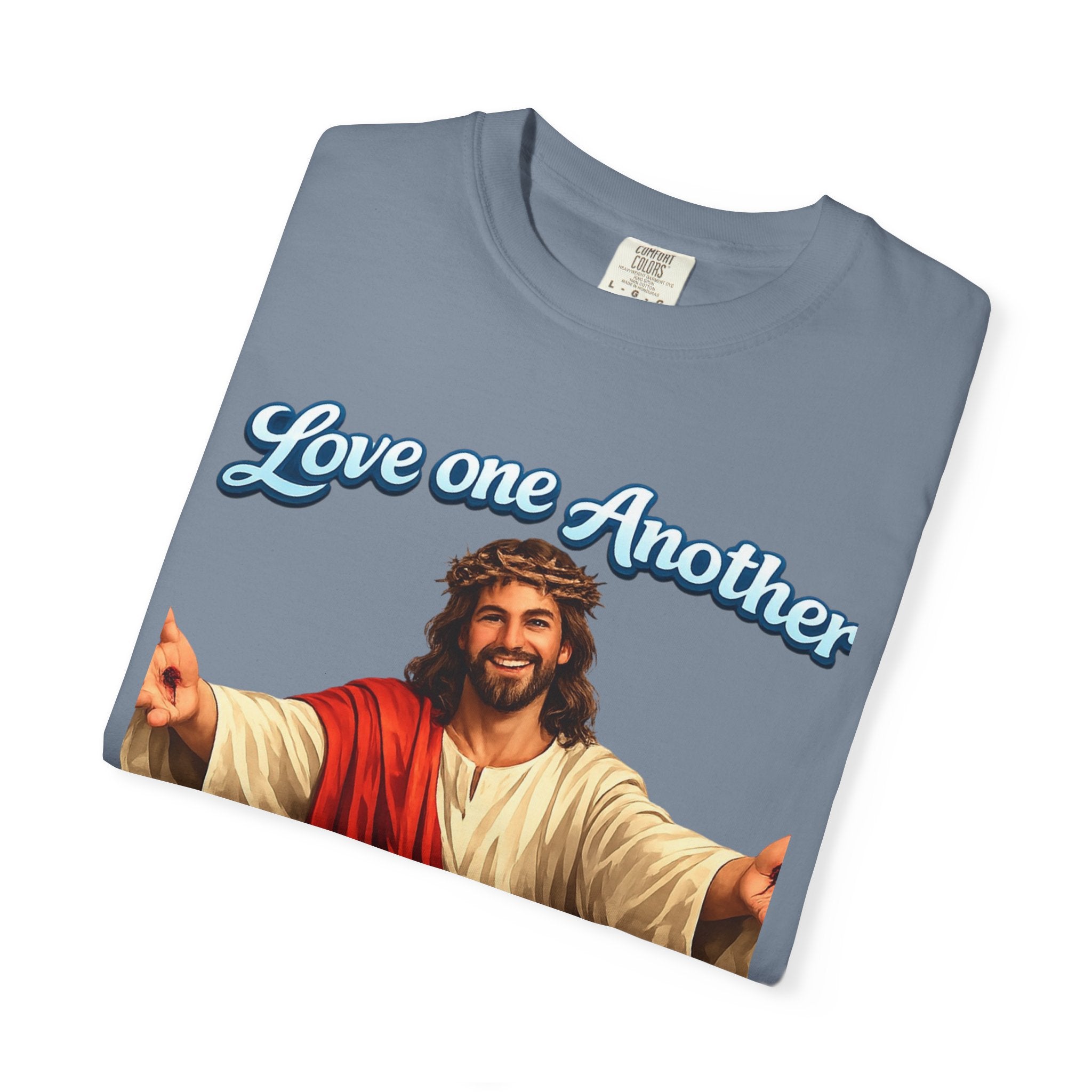 Jesus "Love One Another" Heavyweight T-Shirt