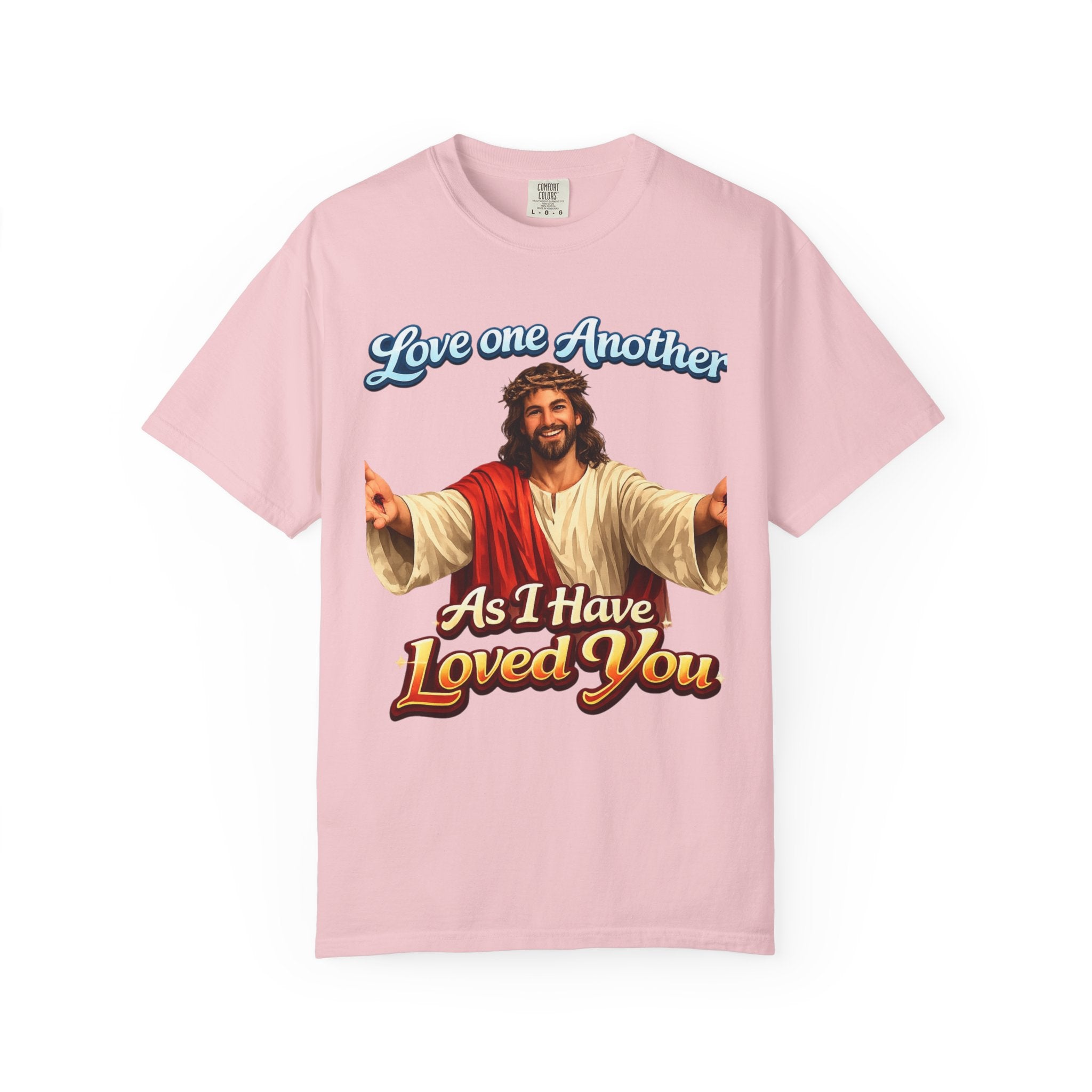 Jesus "Love One Another" Heavyweight T-Shirt