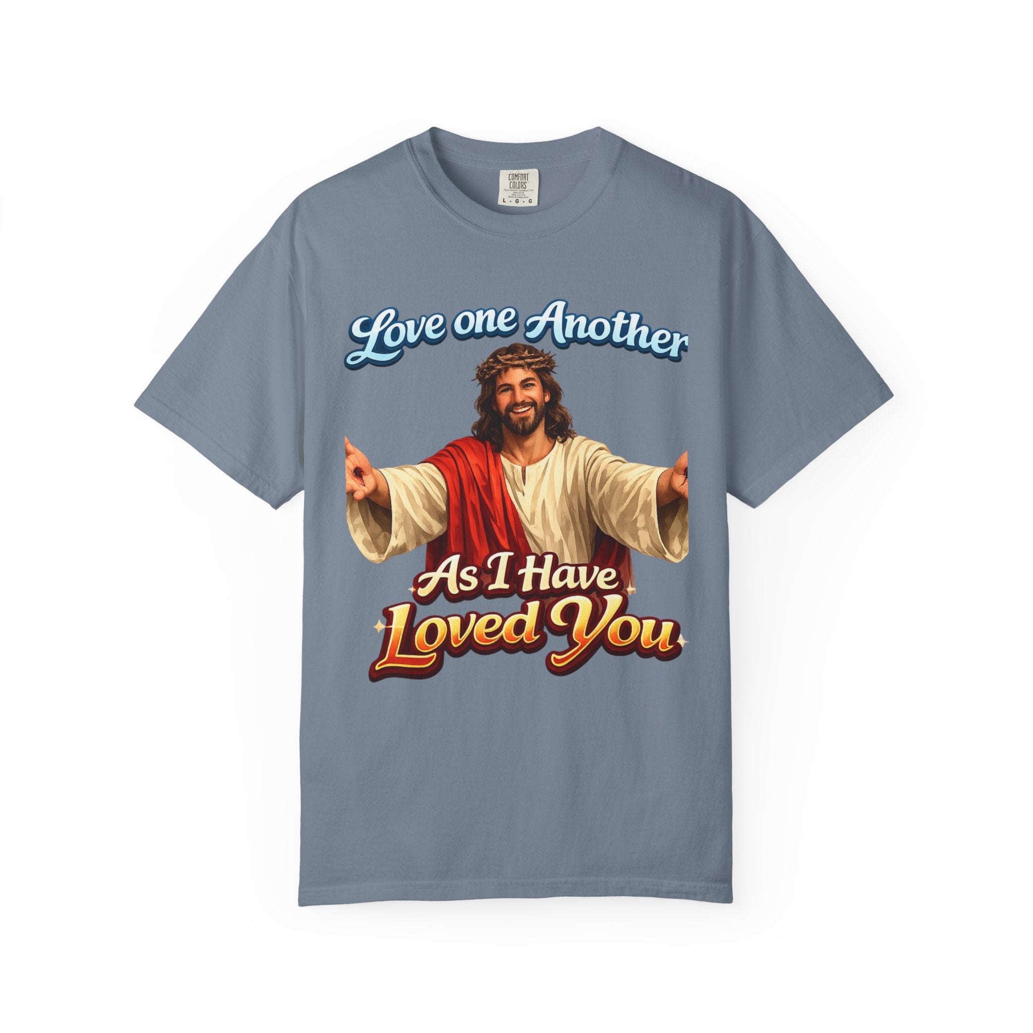 Jesus "Love One Another" Heavyweight T-Shirt