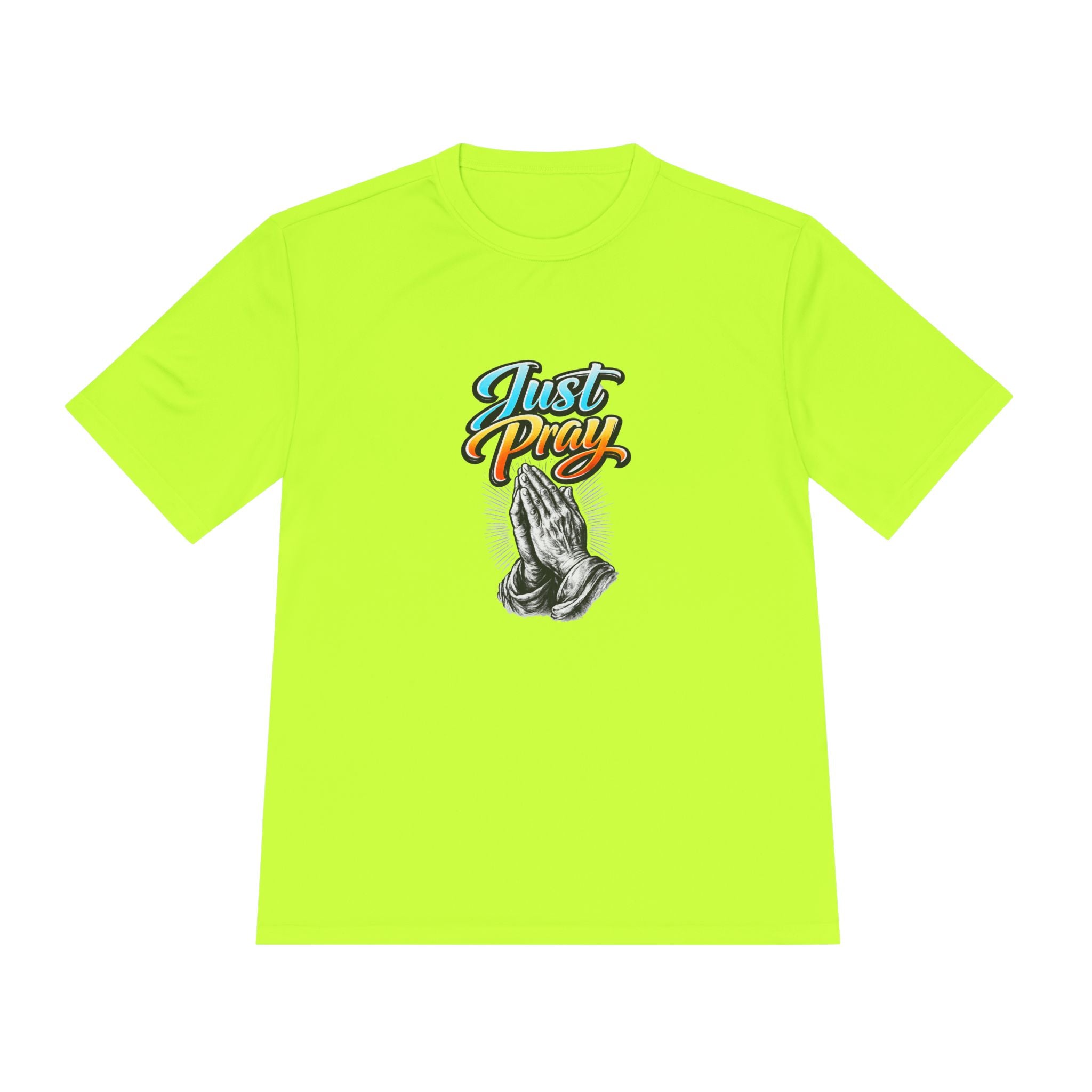 Just Pray Graphic Tee – Praying Hands Faith T-Shirt