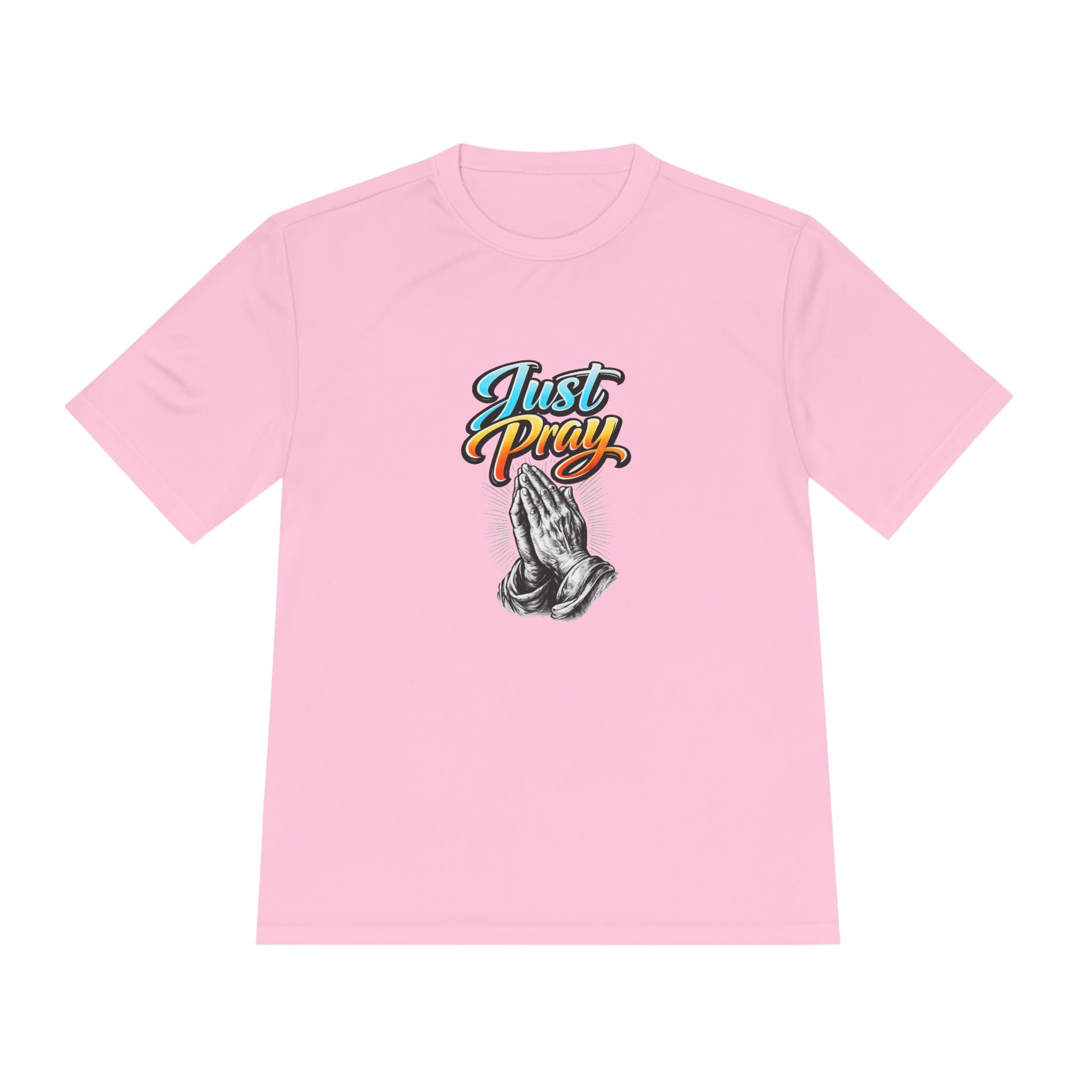 Just Pray Graphic Tee – Praying Hands Faith T-Shirt
