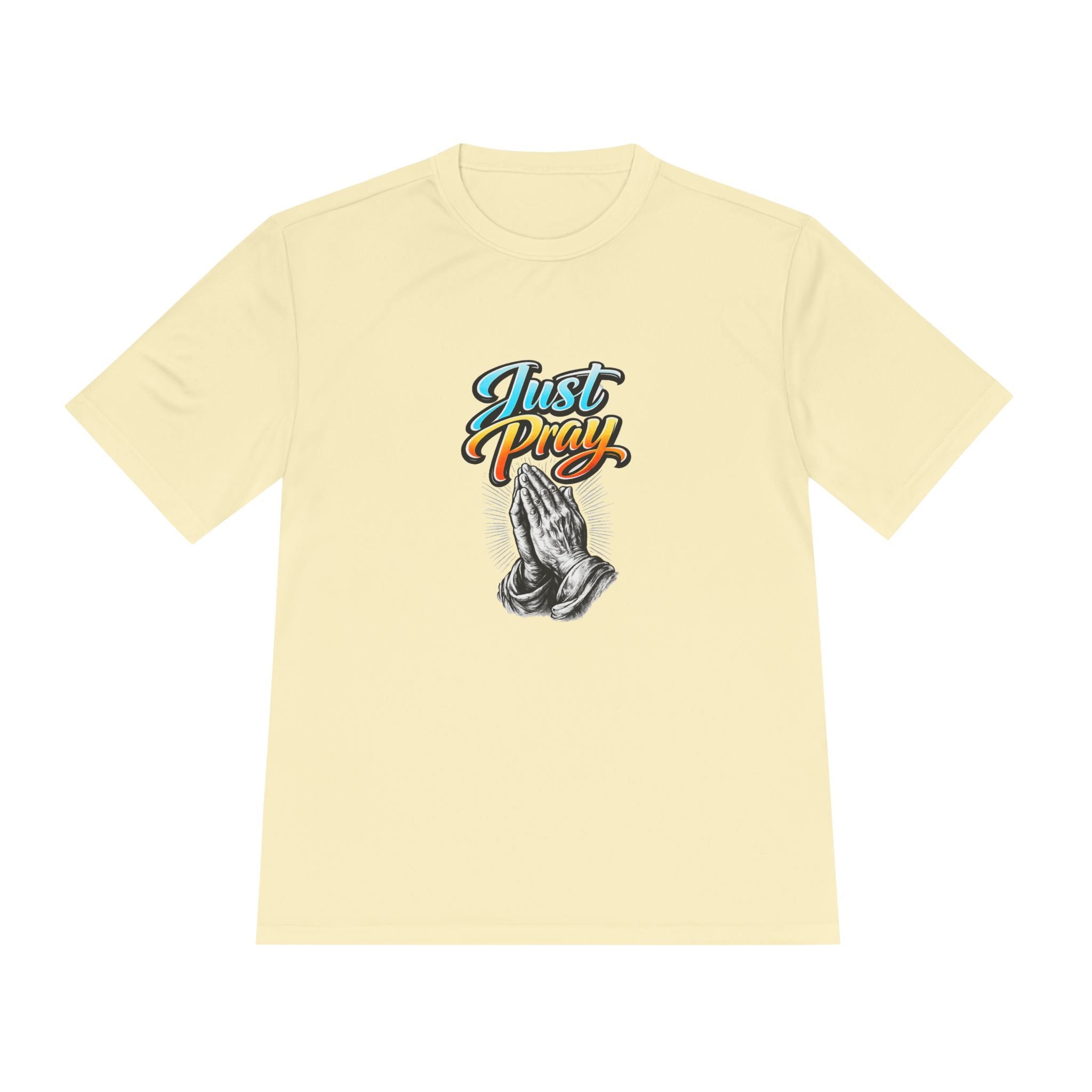 Just Pray Graphic Tee – Praying Hands Faith T-Shirt