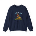 Crewneck Sweatshirt — "Papa's Daycare" Lawn Mower Dad Design, Father's Day Gift