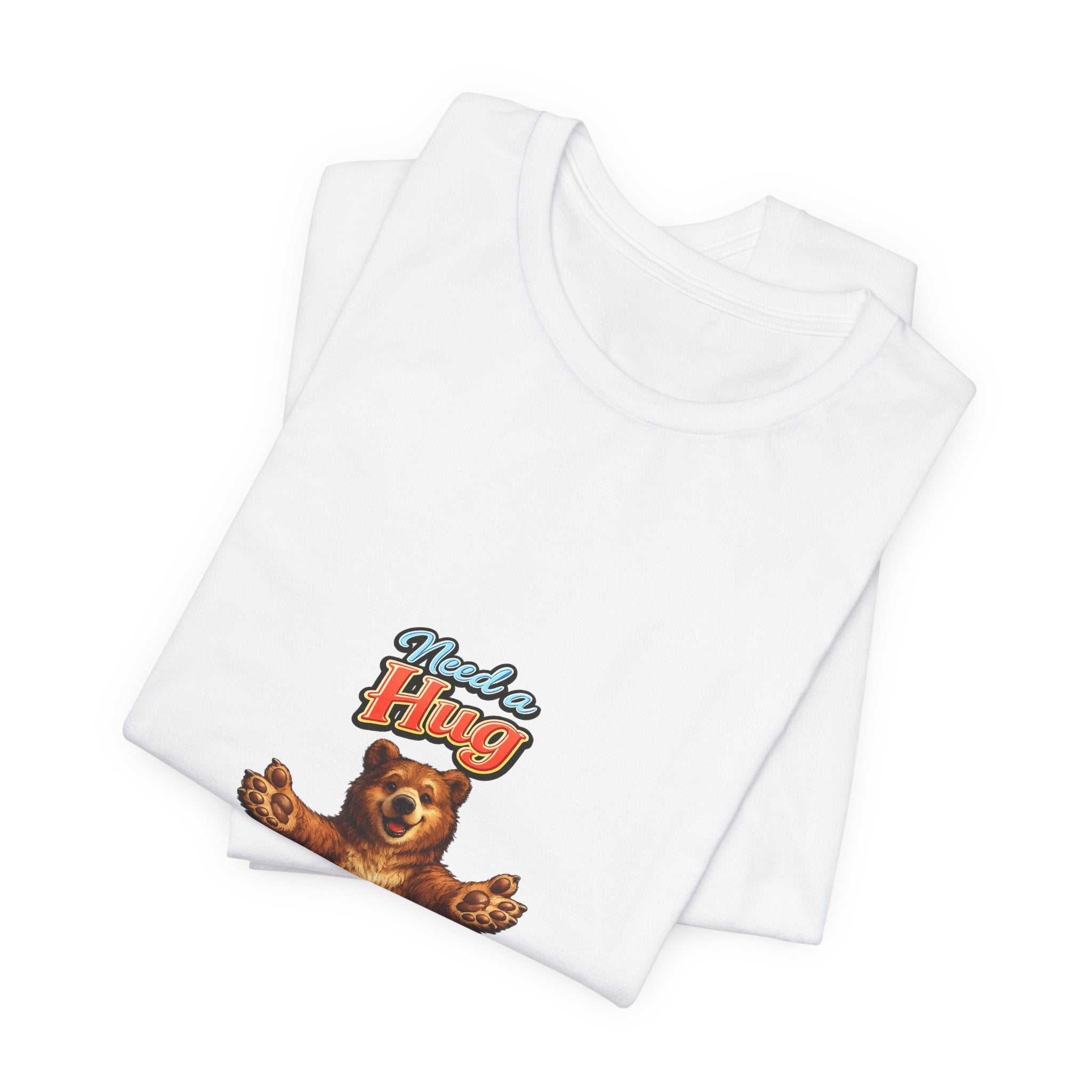 Bear Hug Tee — Cute Vintage Bear "Hug" Graphic T-Shirt