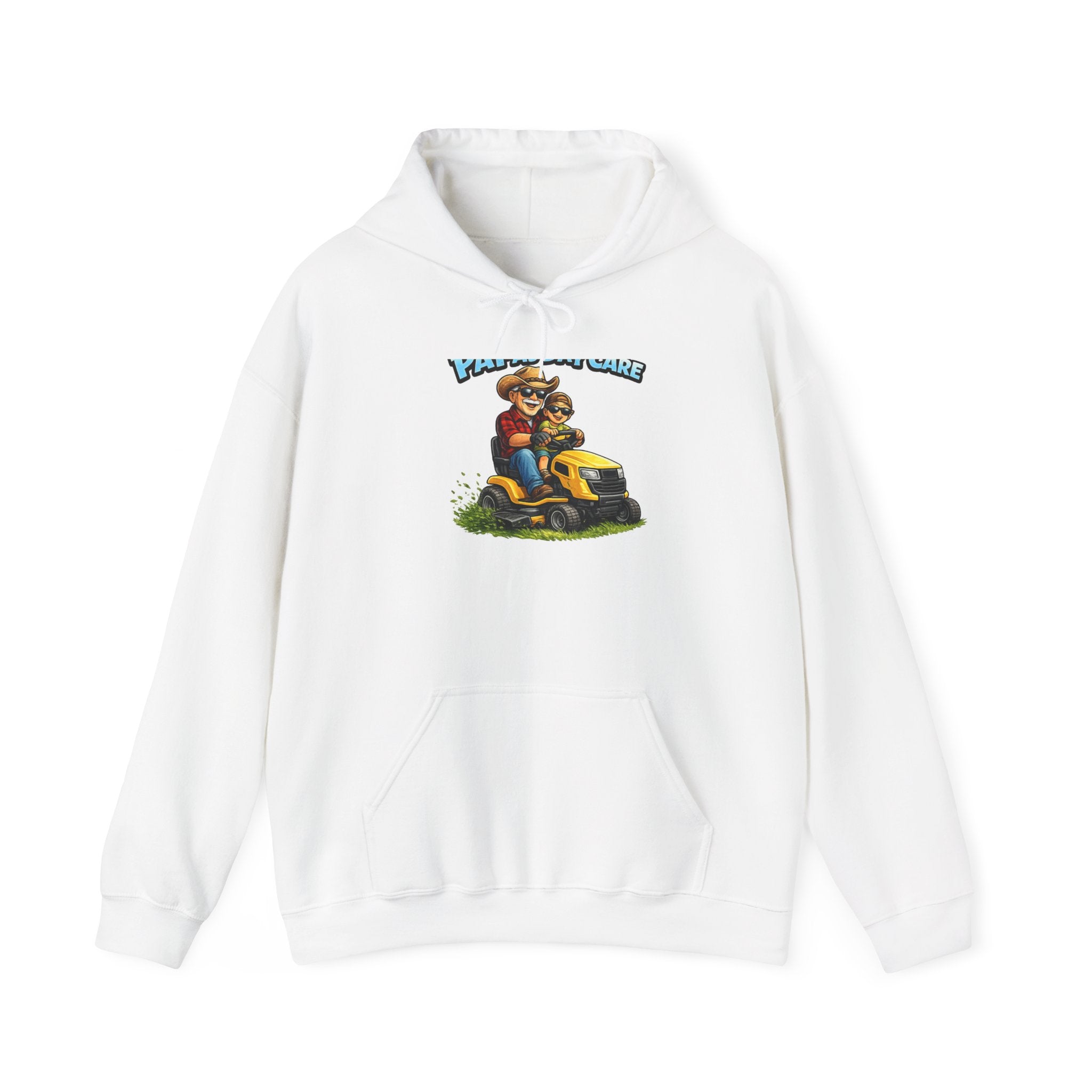 Lawn Mower Dad Hoodie – Vintage 'Yard Workin' Proud' Graphic Sweatshirt