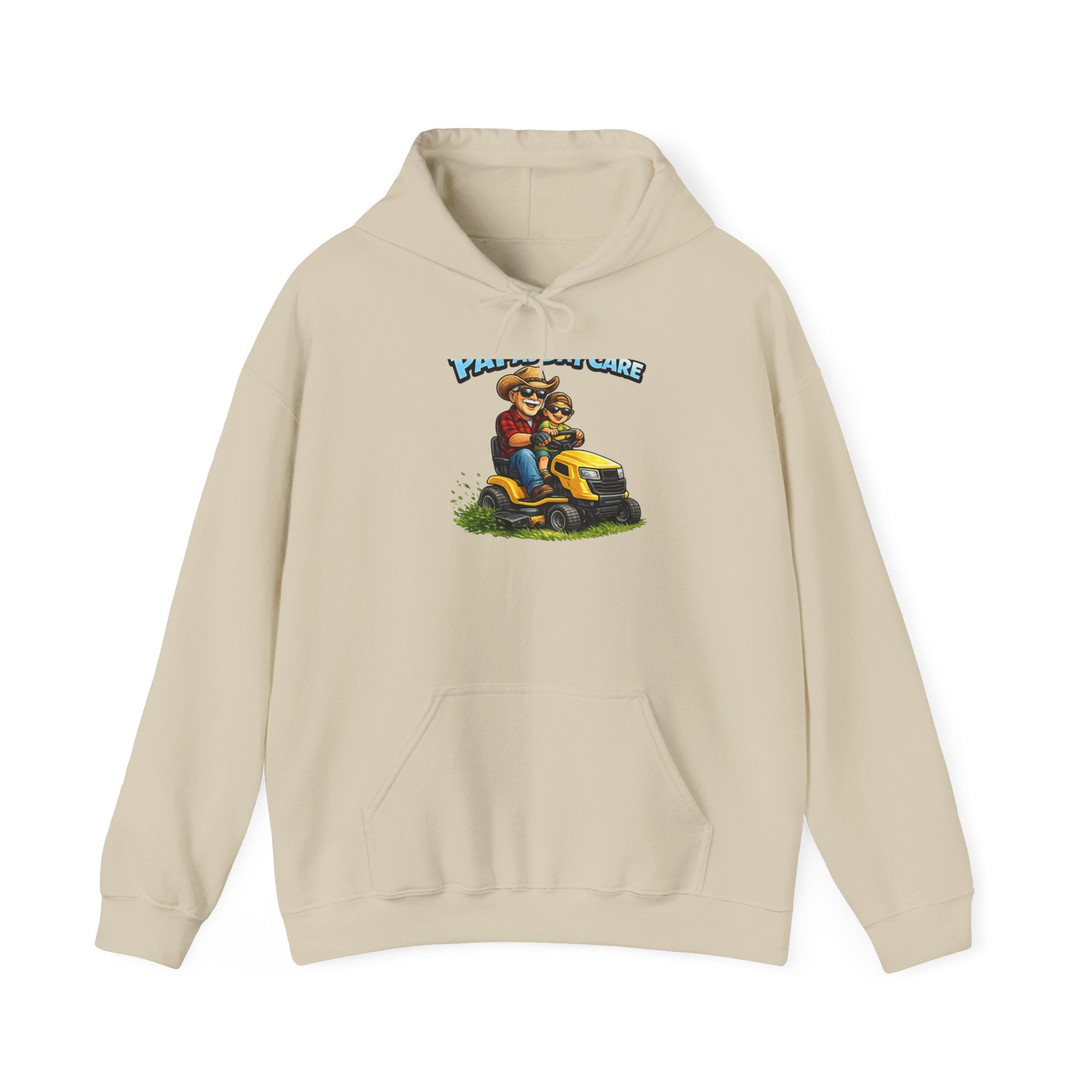 Lawn Mower Dad Hoodie – Vintage 'Yard Workin' Proud' Graphic Sweatshirt