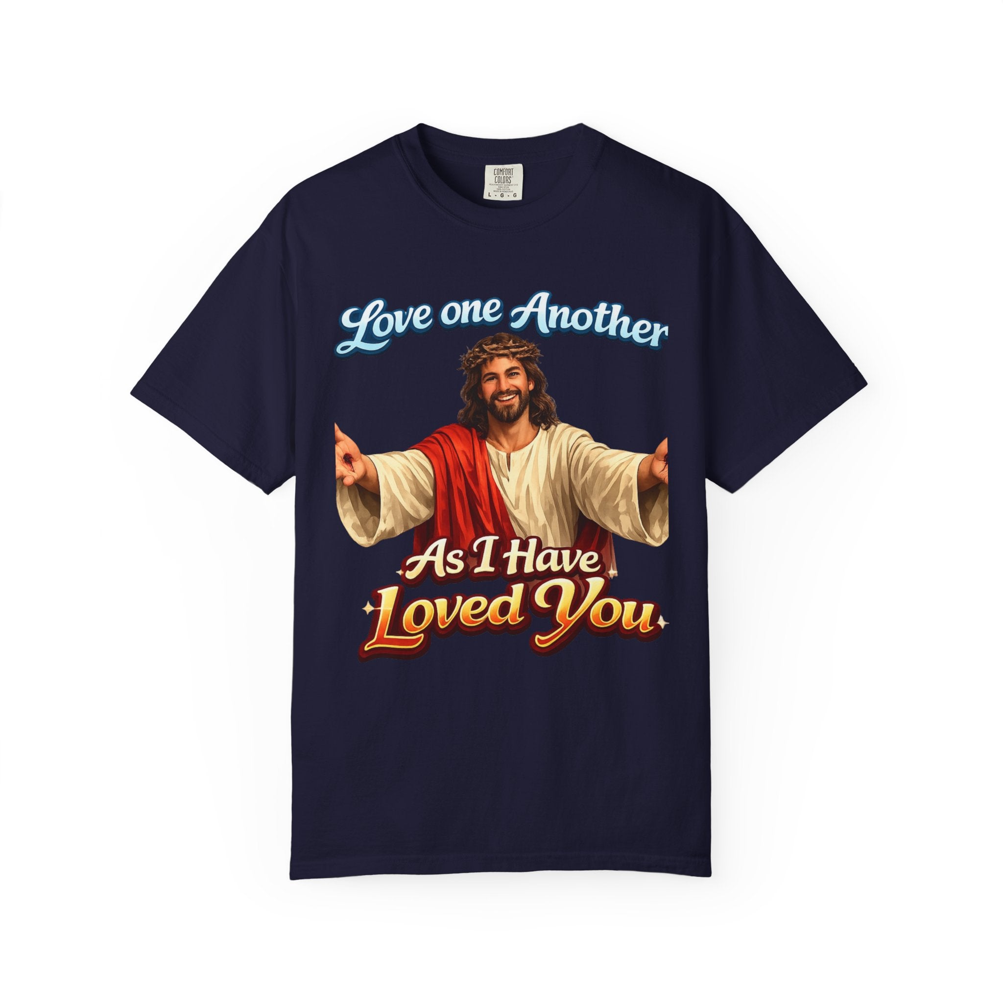 Jesus "Love One Another" Heavyweight T-Shirt