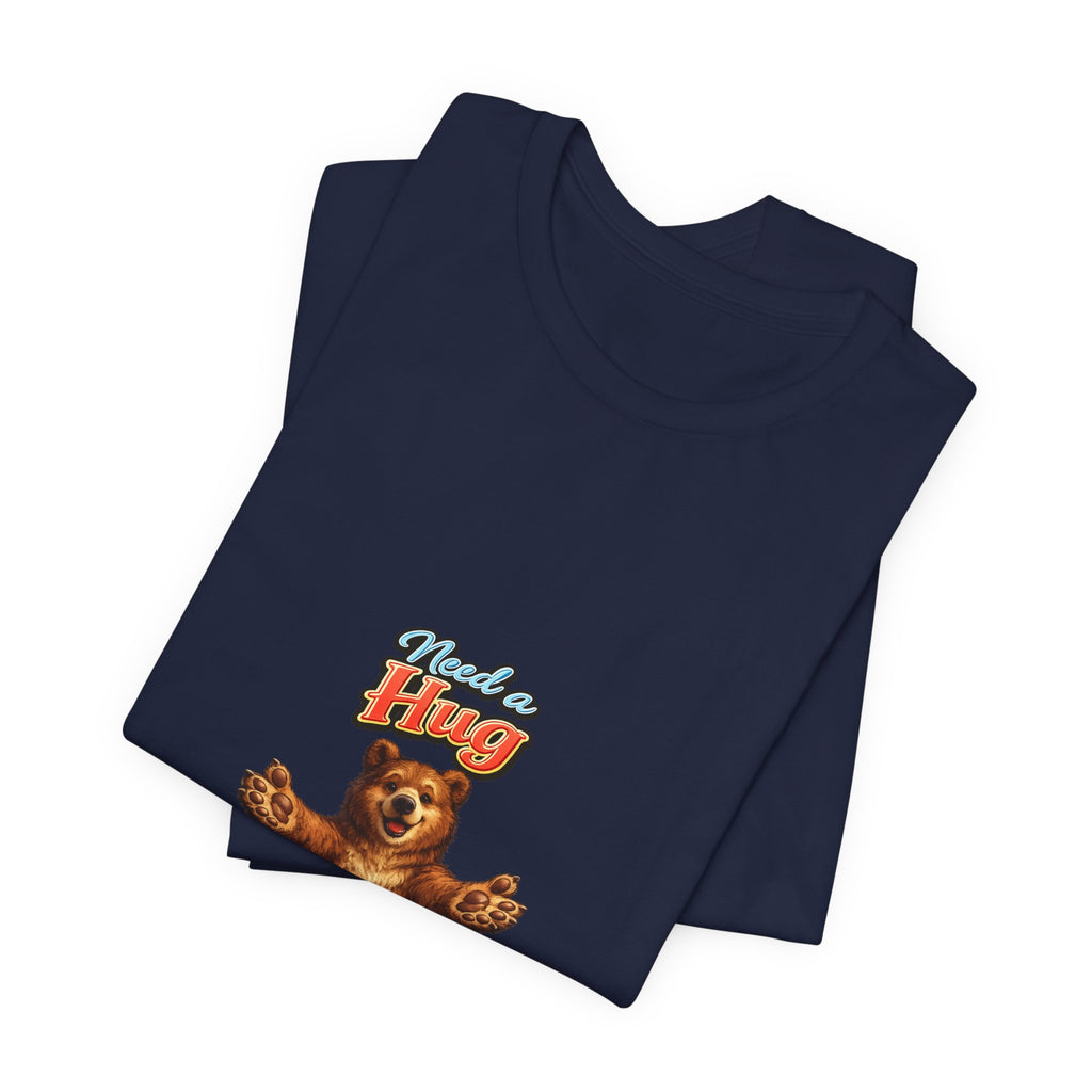 Bear Hug Tee — Cute Vintage Bear "Hug" Graphic T-Shirt