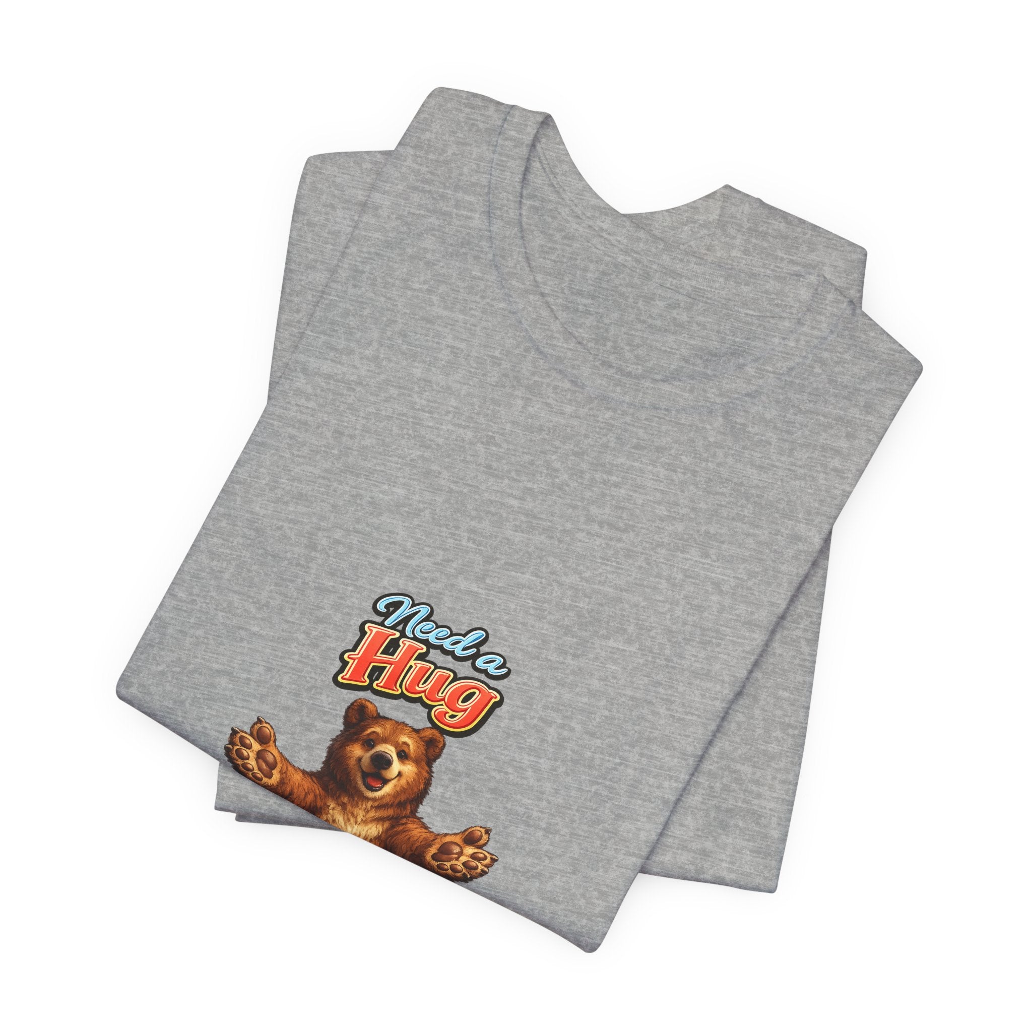 Bear Hug Tee — Cute Vintage Bear "Hug" Graphic T-Shirt