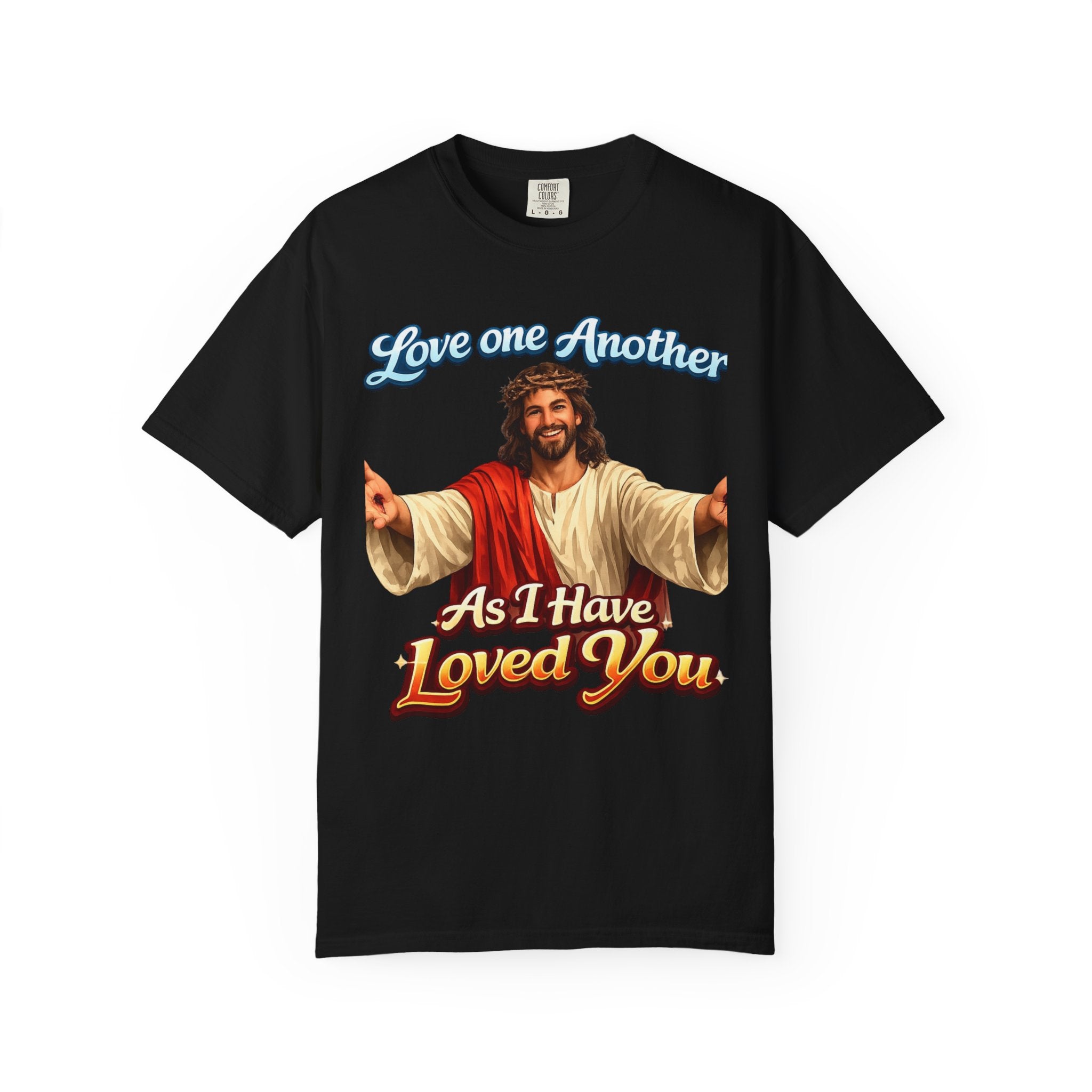 Jesus "Love One Another" Heavyweight T-Shirt