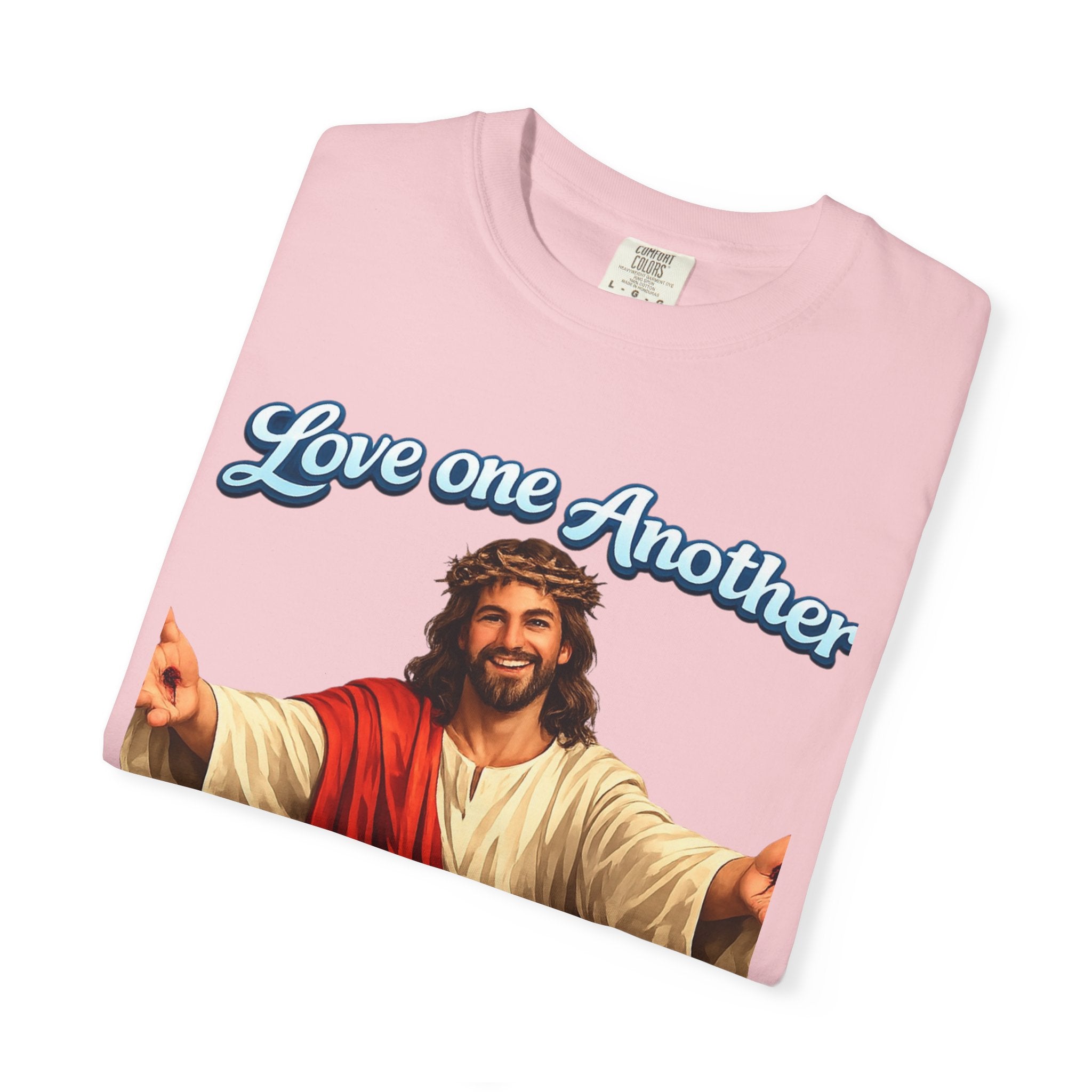Jesus "Love One Another" Heavyweight T-Shirt