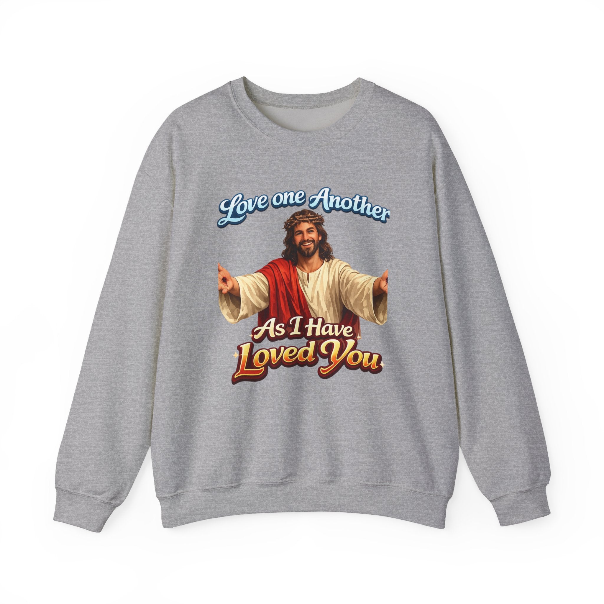 Jesus "Love One Another" Crewneck Sweatshirt