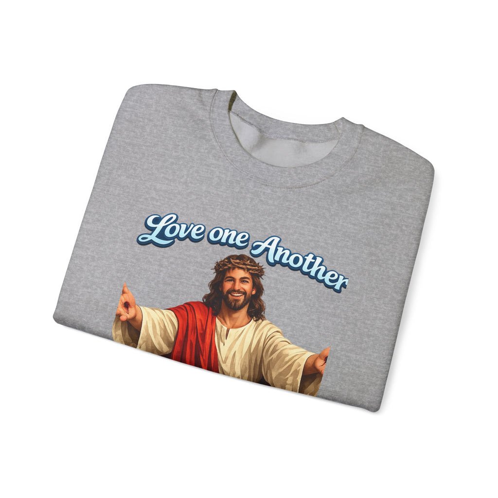 Jesus "Love One Another" Crewneck Sweatshirt