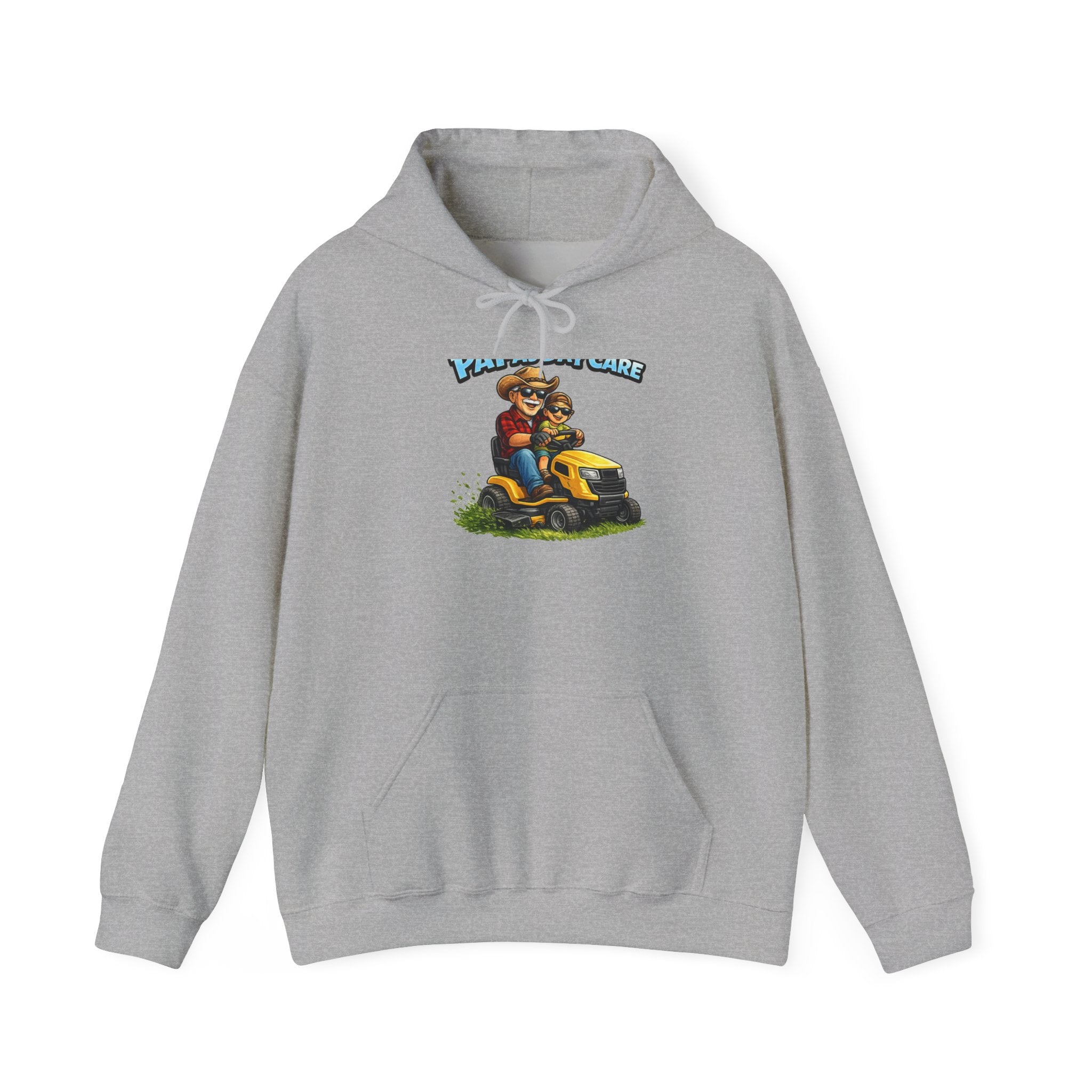 Lawn Mower Dad Hoodie – Vintage 'Yard Workin' Proud' Graphic Sweatshirt