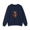 Bear Hug Crewneck Sweatshirt — Vintage Bear Graphic "Need a Hug" Cozy Pullover