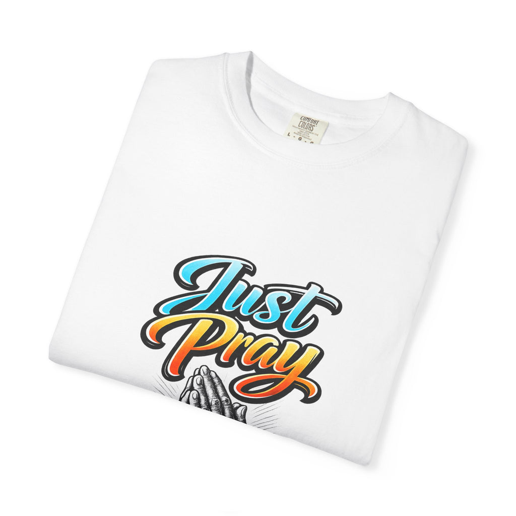 Just Pray T-Shirt — Praying Hands Graphic Tee