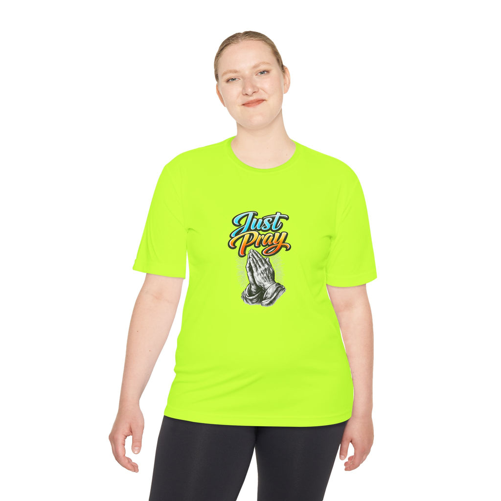 Just Pray Graphic Tee – Praying Hands Faith T-Shirt