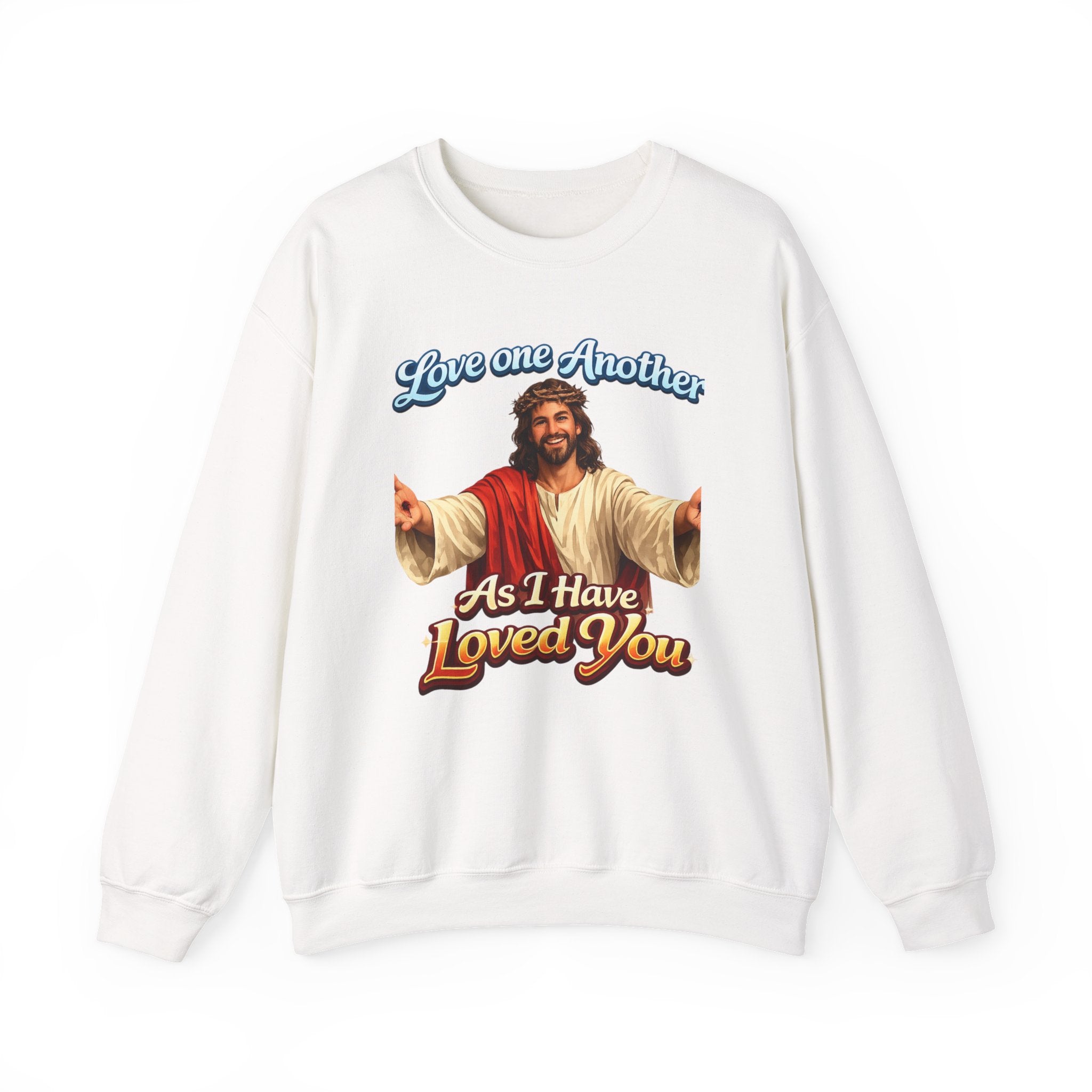 Jesus "Love One Another" Crewneck Sweatshirt