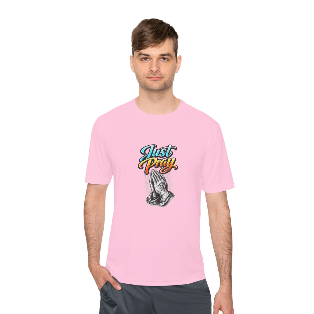 Just Pray Graphic Tee – Praying Hands Faith T-Shirt