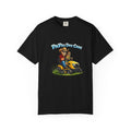 Papa's Day Care T-Shirt — Dad & Kid Riding Lawn Mower Father’s Day Tee