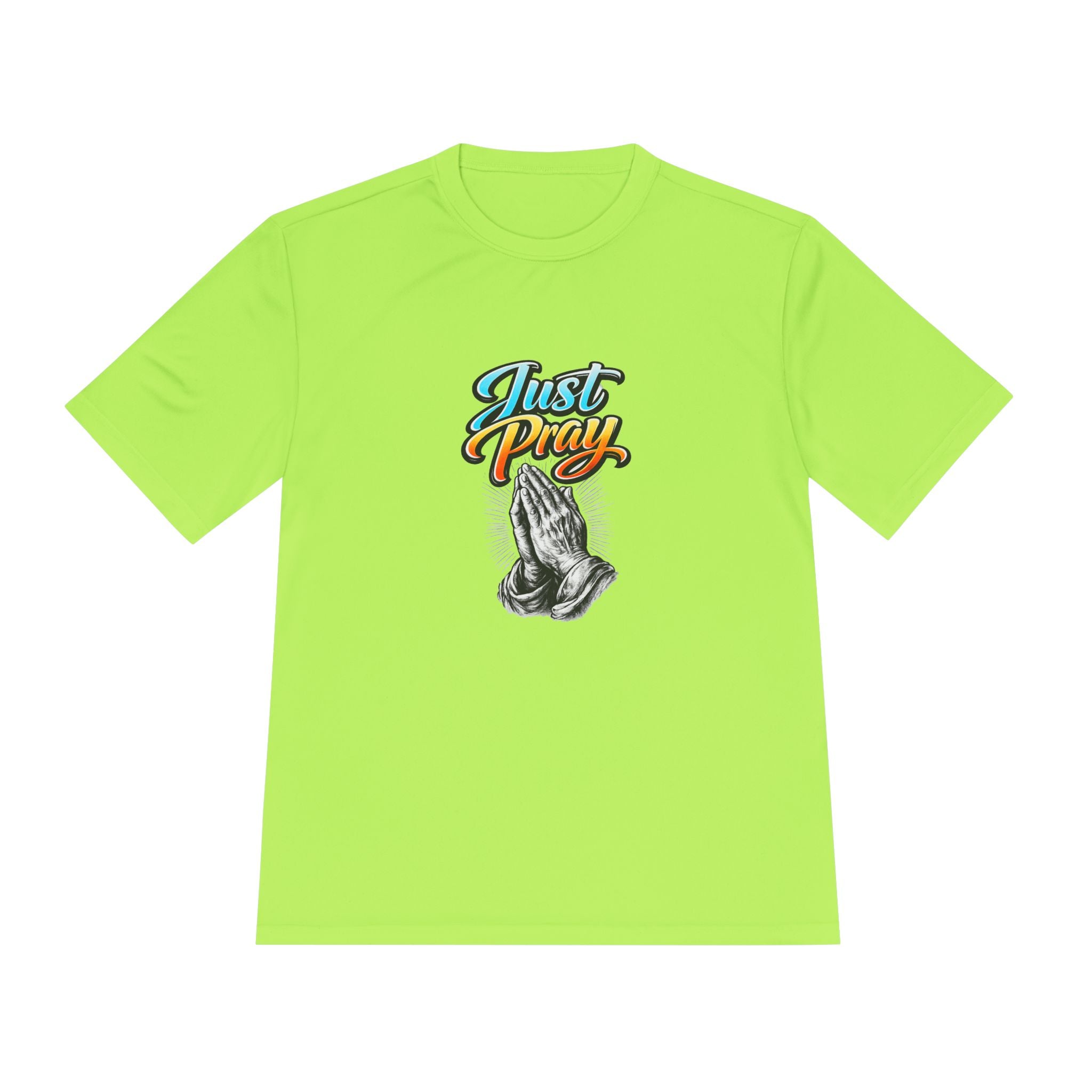 Just Pray Graphic Tee – Praying Hands Faith T-Shirt