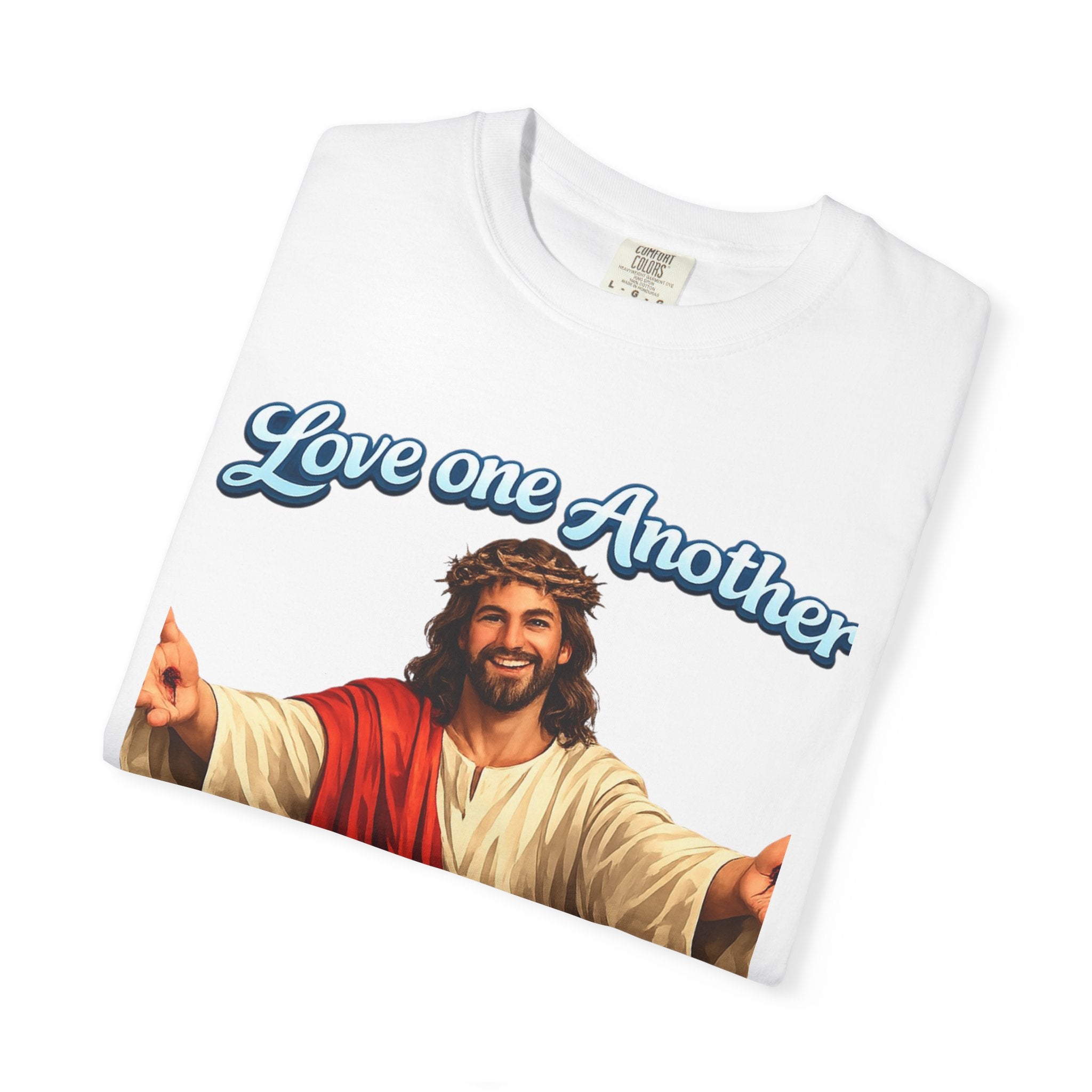Jesus "Love One Another" Heavyweight T-Shirt
