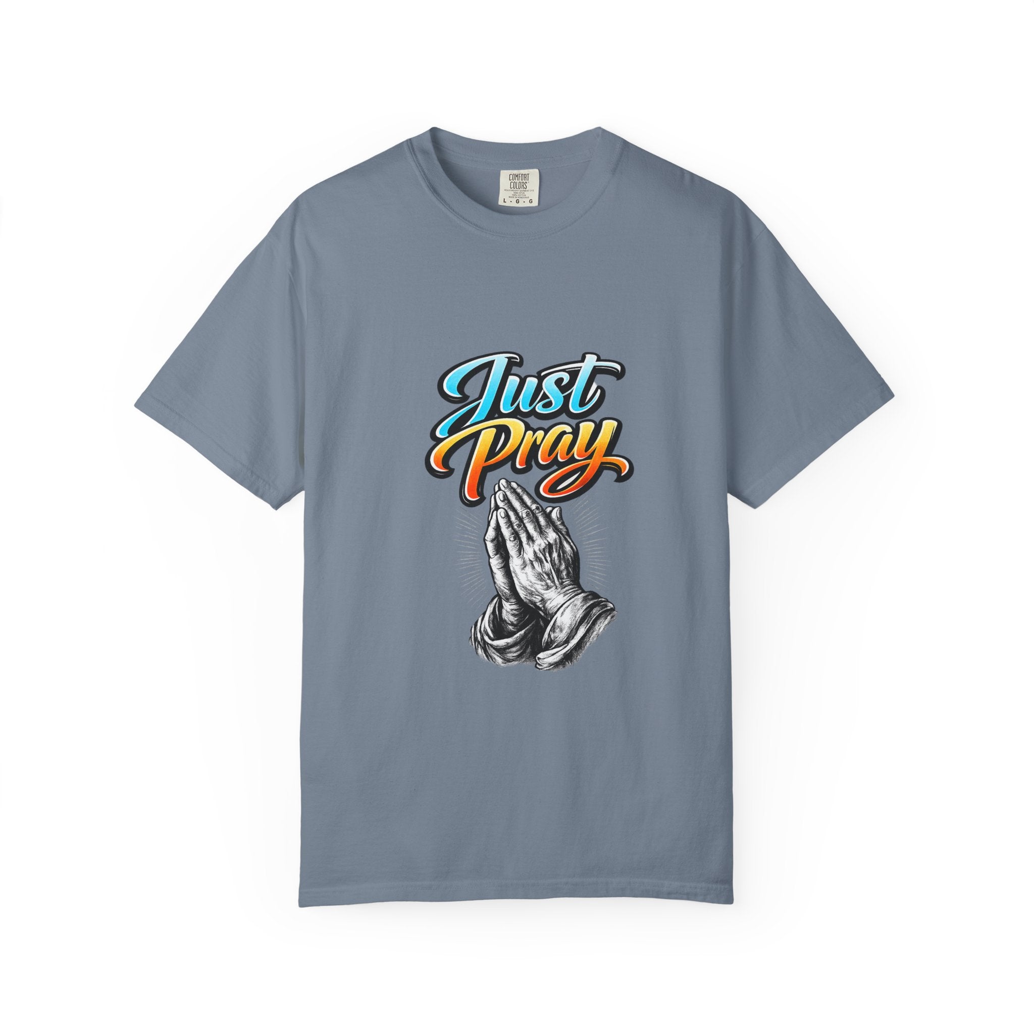 Just Pray T-Shirt — Praying Hands Graphic Tee