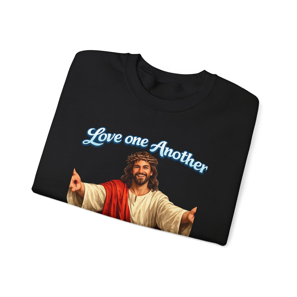 Jesus "Love One Another" Crewneck Sweatshirt