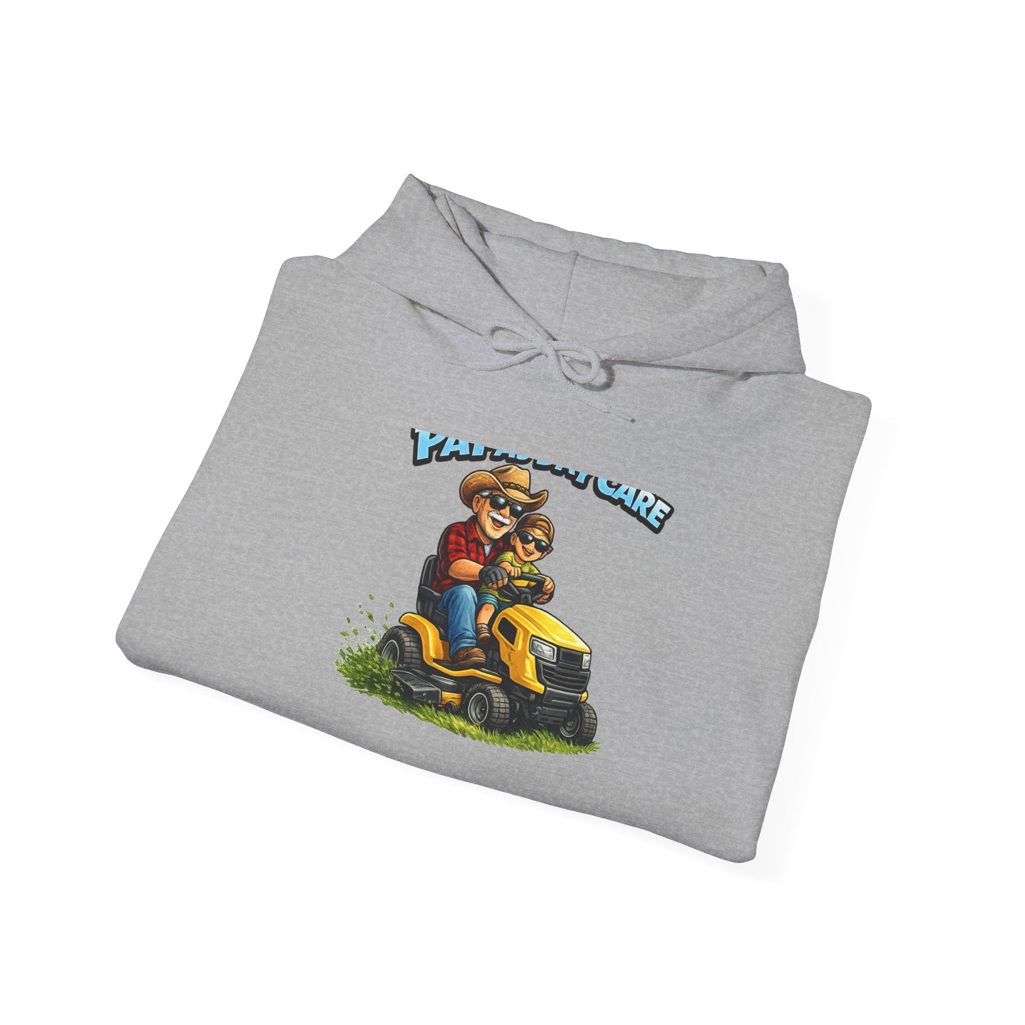 Lawn Mower Dad Hoodie – Vintage 'Yard Workin' Proud' Graphic Sweatshirt