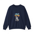 Just Pray Crewneck Sweatshirt — Retro Praying Hands Christian Top