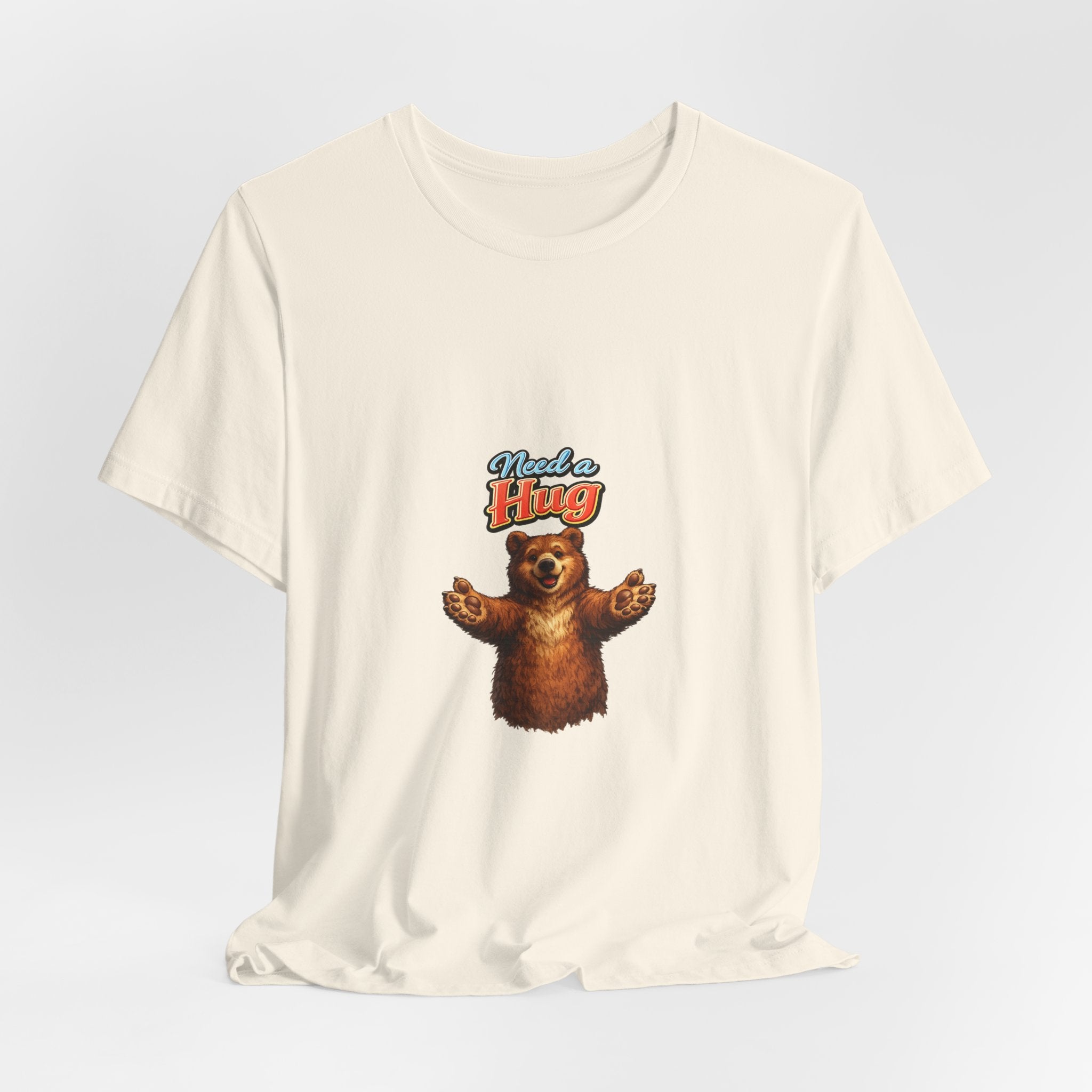 Bear Hug Tee — Cute Vintage Bear "Hug" Graphic T-Shirt
